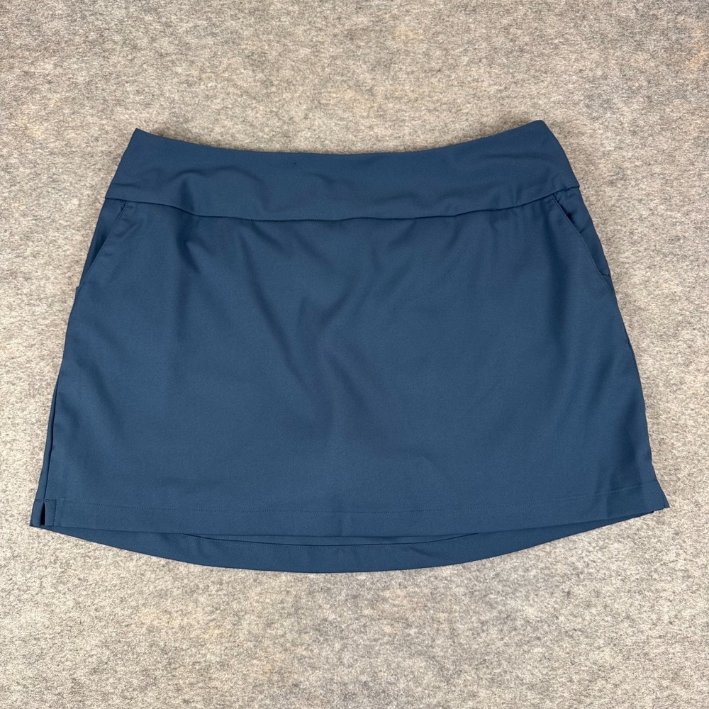 Adidas Ultimate 365 Golf‎ Skort Skirt Polyester Blue Womens XL